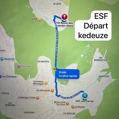 Appartamento Escapade Aux Carroz Arâches