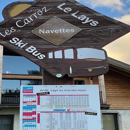 شقة Escapade Aux Carroz *